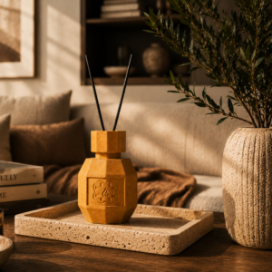 Étage Noble | Architectural Fragrance Diffuser in Sandstone Mineral Composite