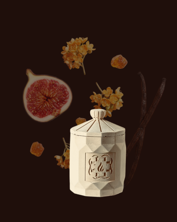 Sandstone Luxury Candle - Lueur d'Amour
