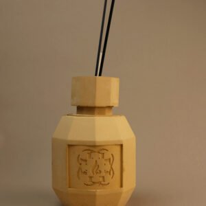 Sandstone fragrance diffuser.patchouli, iris, sandalwood fragrance diffuser. Design scented objects created by Flamme delixir