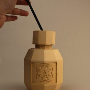 Sand stone fragrance diffuser.patchouli, iris, sandalwood fragrance diffuser. Design scented objects created by Flamme delixir