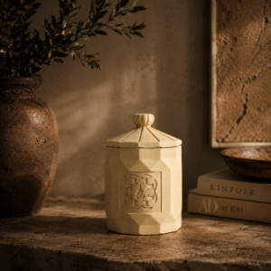 Tale of Twelve | Structural Scented Candle in Sandstone mineral Composite