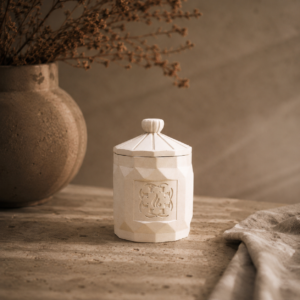 Tale of Twelve | Structural Scented Candle in Marble stone mineral Composite - Image 2