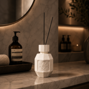 Saffron, Cardamom, Vanilla | Marble Fragrance Diffuser | Ombre Demeure