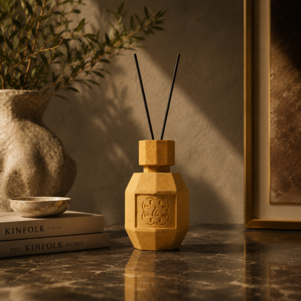 Étage Noble | Architectural Fragrance Diffuser in Sandstone Mineral Composite