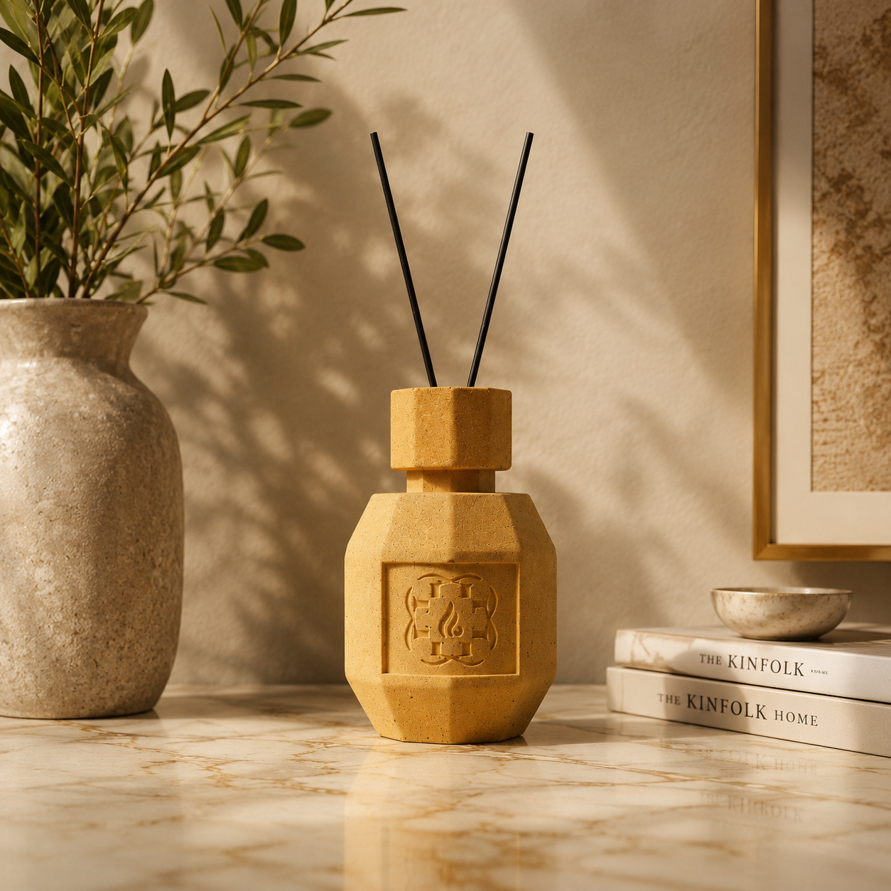 Étage Noble | Architectural Fragrance Diffuser in Sandstone Mineral Composite - Image 5