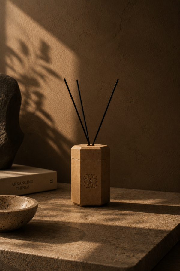 Octave | Architectural Fragrance Diffuser in Sandstone Mineral Composite
