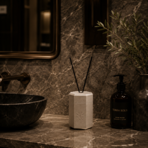 Octave | Architectural Fragrance Diffuser in Marble Mineral Composite - Image 2