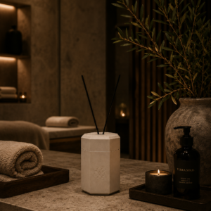 Octave | Architectural Fragrance Diffuser in Marble Mineral Composite